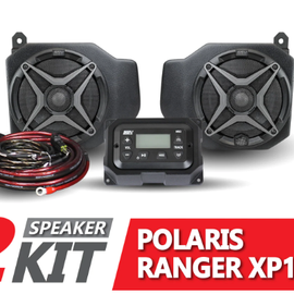 SSV Works 2-Speaker Audio System for '18-'23 Polaris Ranger XP 1000