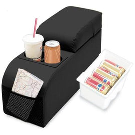 Rampage Products Padded Locking Center Console for '76-'86 Jeep CJ7 / '87-'95 Jeep Wrangler YJ