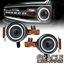 Oracle Lighting OCULUS™ BI-LED Projector Headlights - for '21-'24 Ford Bronco