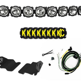 KC HiLites 50" Pro6 Gravity® Overhead LED 8 Light Bar Kit for '21-Up Ford Bronco