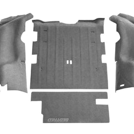 BedTred™ Rear 4 Piece Floor Liner Kit For 1997-2006 Jeep Wrangler TJ