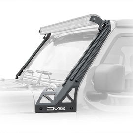 DV8 Offroad A Pillar Light Bar Mount Rail System for '18+ Jeep Wrangler JL / JLU & '20+ Gladiator JT