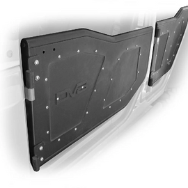 DV8 Offroad Front & Rear Rock Half Doors for '07-'18 Jeep Wrangler JKU 4 Door