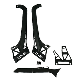DV8 Offroad A Pillar Light Bar Mount Kit for '21-'25 Jeep Wrangler JLU 392 V8 & '20+ Gladiator JT Mohave