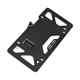 DV8 Offroad Universal Quick Release D-Ring License Plate Mount