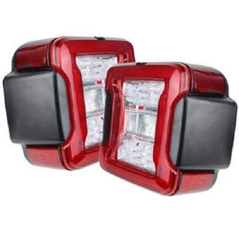 Quake LED Tempest Series Redout Tail Lights Kit for '18-'23 Jeep Wrangler JL / JLU