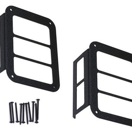 Quake LED Tail Light Protection Guards Kit for '07-'18 Jeep Wrangler JK / JKU