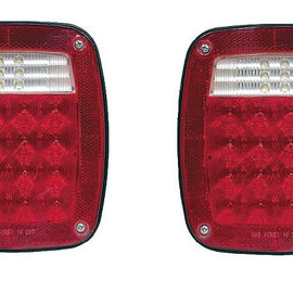 Quake LED Tempest Series LED Tail Lights Kit for '97-'06 Jeep Wrangler TJ / LJ Unlimited