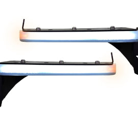 Quake LED Slim Chop DRL Turn Signals with Sequential Switchback Lights for '18-Current Jeep Wrangler JL Rubicon / '20-Current Gladiator Rubicon & Mohave