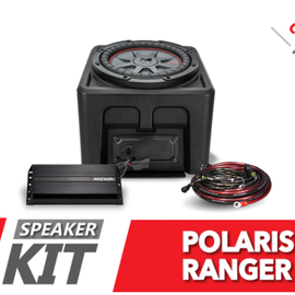 SSV Works 10" Subwoofer Add On for Ride Command Equipped '18-'24 Polaris Ranger XP 1000