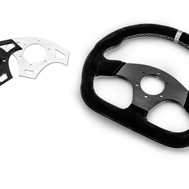 Assault Industries Universal Ballistic D UTV Steering Wheel - Suede