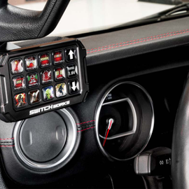 Switch Works Alpha 12 Mounting Kit for '18-'24 Jeep Wrangler JL/JLU & '20-'24 Jeep Gladiator JT