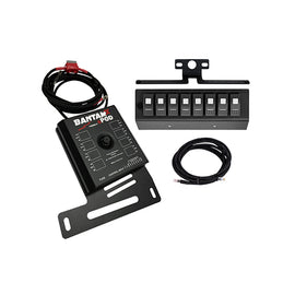 sPOD 8 Circuit BantamX w/ Amber LED Switch Panel Jeep Wrangler JK/JKU 2007-2008