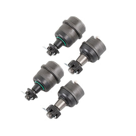 Synergy Mfg Heavy Duty Non-Knurled Front Ball Joint for Jeep TJ LJ XJ YJ ZJ (2 upper & 2 lower)