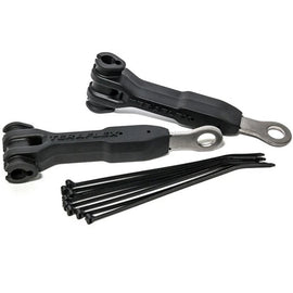 TeraFlex Universal 1-Hole Front Brake Line Anchor Kit for '07-'24 Jeep Wrangler JK / JL