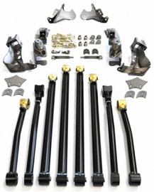 EVO MFG High Clearance Long Arm Upgrade Kit for '07-'18 Jeep Wrangler JK JKU