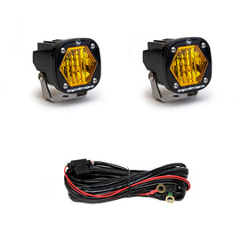 BAJA DESIGNS S1 | Pair Amber Wide Cornering LED | 387815