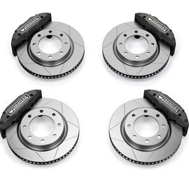 TeraFlex Delta Brake Kit Front & Rear 8x6.5” Bolt Pattern for '07-'24 Jeep Wrangler JK / JL
