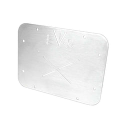 EVO MFG Gate Plate Vent Delete (Aluminum) For '07-'18 Jeep Wrangler JK JKU