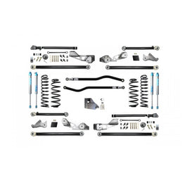 EVO MFG 4.5" High Clearance Long Arm Plus w/EVO Spec Kings '18+ Jeep Wrangler JLU