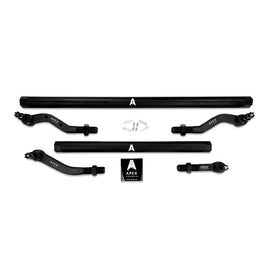 Apex Chassis 2.5 Ton Steering Kit Blk Alum w/Dana 30 For '18+ Jeep Wrangler JL