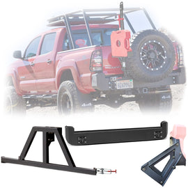 Body Armor 4x4 Rear Bumper for '05-'15 Toyota Tacoma