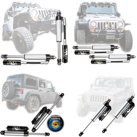 Fox 2.5 Factory Race Series Shocks For 2007-2018 Jeep Wrangler JK