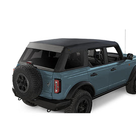 Bestop Trektop Slantback Soft Top Black Diamond for '21-'24 Ford Bronco 4 Door 56873-35