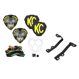 KC HiLites FLEX ERA® 3 A-Pillar Ditch Cowl LED Light Pod Kit for '24+ Toyota Land Cruiser 250