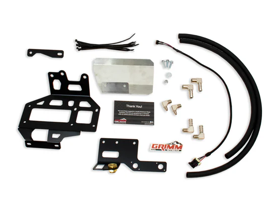 Grimm Offroad Under Hood ARB Twin Air Compressor Mount Kit for '18-Newer Jeep Wrangler JL / JLU & '20-Newer Gladiator JT