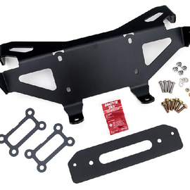 Grimm Offroad Front Steel Bumper Winch Plate Mount for '18-Newer Jeep Wrangler JL / JLU & '20-Newer Gladiator JT