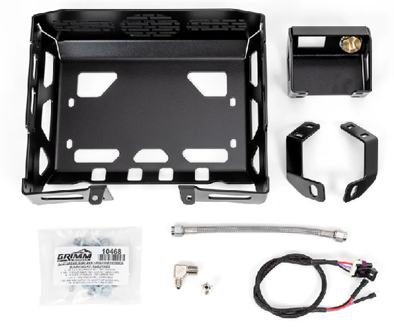 Grimm Offroad Under Seat ARB Twin Air Compressor Mount Kit for '18-Newer Jeep Wrangler JL / JLU & '20-Newer Gladiator JT