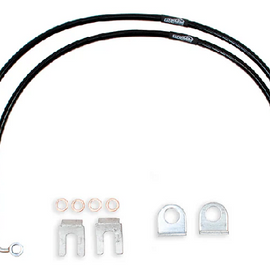 Grimm Offroad PTFE Lined 304 SS Front Brake Lines for '07-'18 Jeep Wrangler JK / JKU