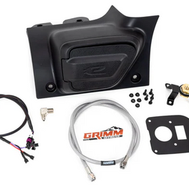 Grimm Offroad 4xe Charge Port Air Port Conversion Kit for '18-Newer Jeep Wrangler JL / JLU & '20-Newer Gladiator JT