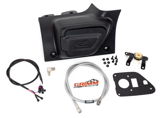 Grimm Offroad 4xe Charge Port Air Port Conversion Kit for '18-Newer Jeep Wrangler JL / JLU & '20-Newer Gladiator JT