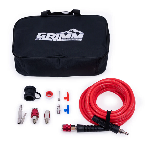 Grimm Offroad Air Compressor Line Hose Inflation Airing Up Kit