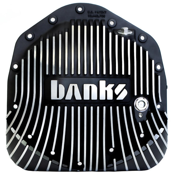 Banks Power Ram Air Diff Cover Black Machined 01-19 GM 2500 3500 AAM 11.5