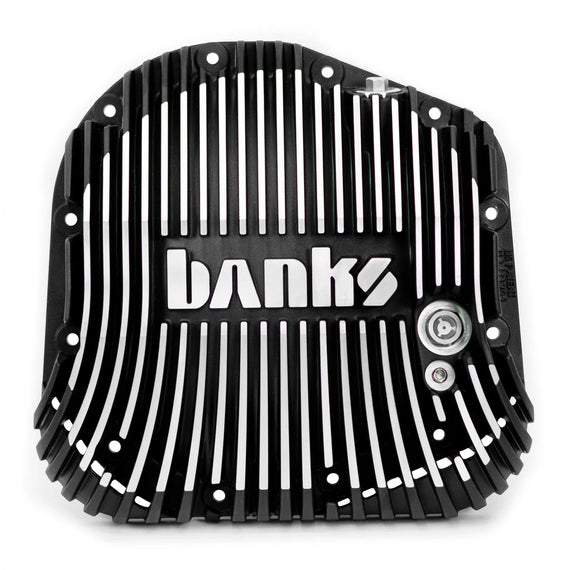 Banks Power Diff Cover Black Machined 85-24 Ford F250 F350 SRW Sterling 10.25 10.5