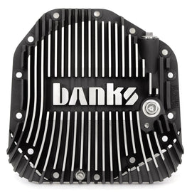 Banks Power Ram Air Diff Cover Black Machined 17-24 Ford F250 F350 SRW Dana M275