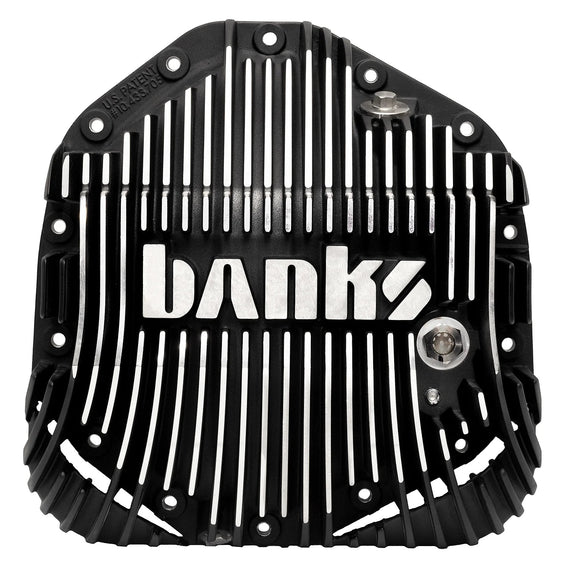 Banks Power Ram Air Rear Diff Cover Black Machined 20-26 GM 2500 3500 AAM 11.5 12