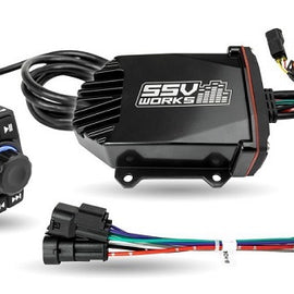 SSV Works Universal BLUETOOTH Rocker Switch Audio Controller w/ 200W Power Amplifier