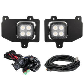 Vision X Reverse Light Kit Dura Mini Flood Lights for 18-24 Jeep Gladiator JT