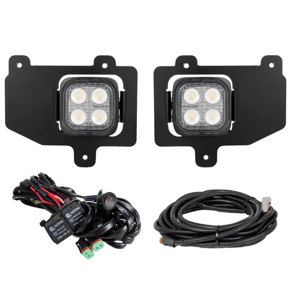 Vision X Reverse Light Kit Dura Mini Flood Lights for 18-24 Jeep Gladiator JT
