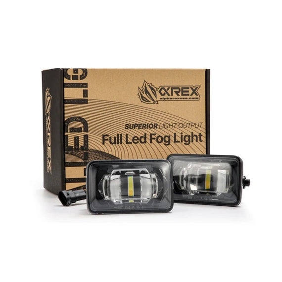 AlphaRex DoubleTap Dual Color LED Projector Fog Lights 18-20 Ford F150