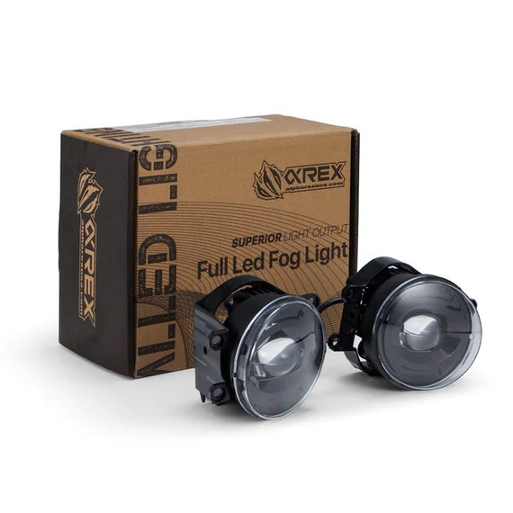 AlphaRex DoubleTap Dual Color LED Projector Fog Lights 10-23 Toyota 4Runner MK2