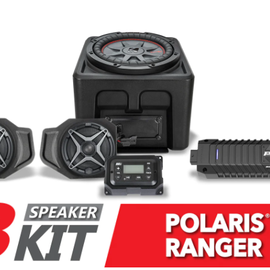 SSV Works 3-Speaker Audio System for '18-'23 Polaris Ranger XP 1000