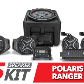 SSV Works 5-Speaker Audio System for '18-'23 Polaris Ranger XP 1000