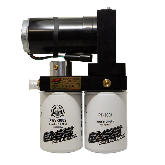 FASS Titanium Signature 140G Fuel Pump 17-22 Ford 6.7L Powerstroke — official FASS product image 1