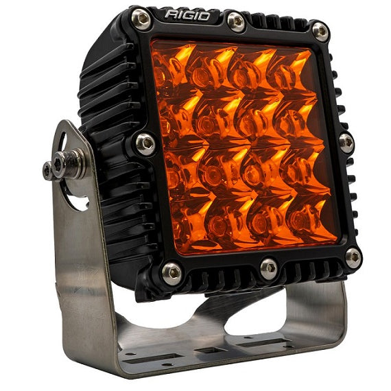 Rigid Industries Q Series PRO Edition Spot Beam LED Single Light Pod - Amber Color