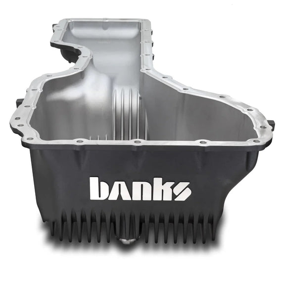 Banks CoolRunner Oil Pan 17-19 GM Silverado Sierra 2500 3500 6.6 Diesel L5P